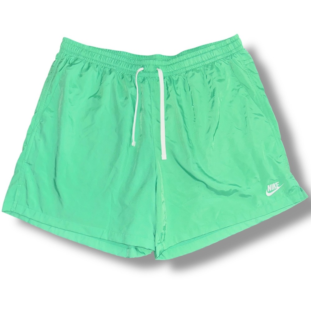 Nike Mens 2XL Sport Essentials Woven Flow Shorts Green AR2382-363 Swim Shorts